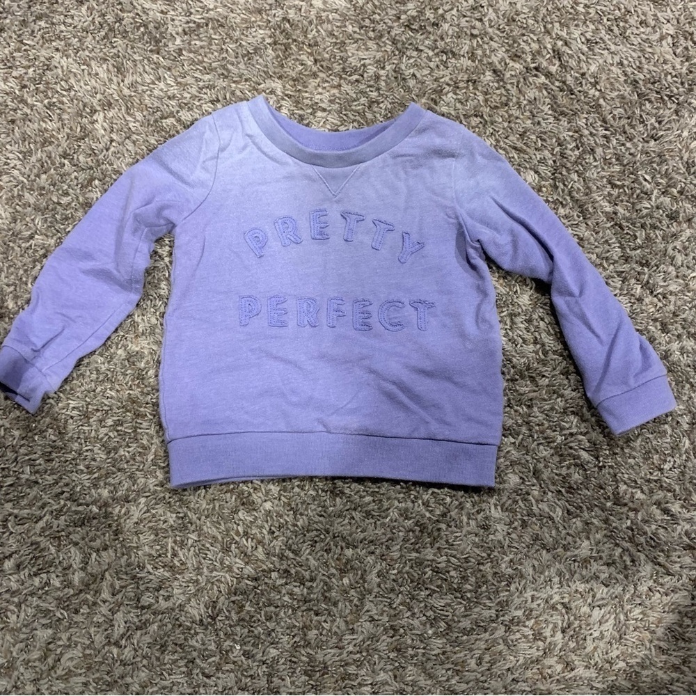 Girls Carter’s Pretty Perfect Sweatshirt